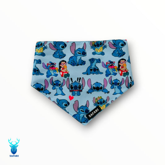 Pañoleta stich Azul